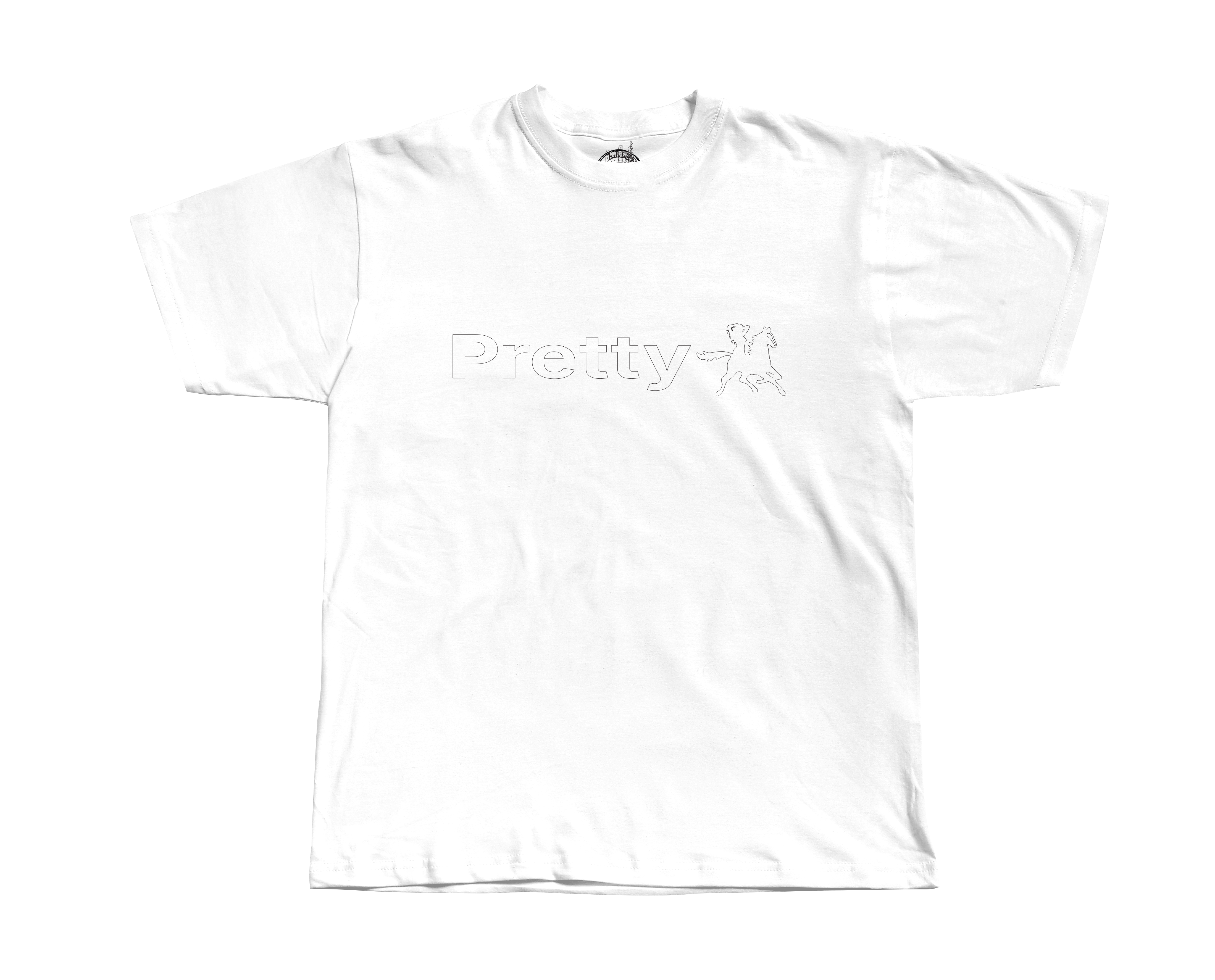 «Pretty Logo» White Tee