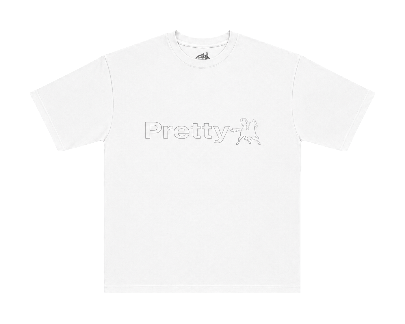 «Pretty Logo» White Tee